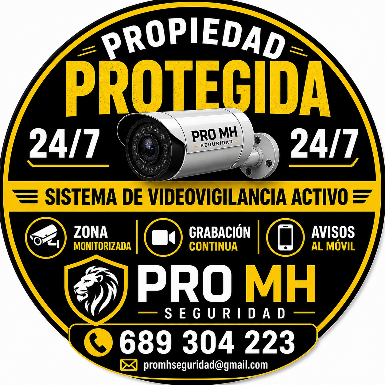 PRO MH propiedad protegida 24/7